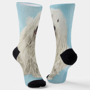 Komondor-Malerei - Süße originelle Hundekunst Socken