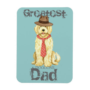 Komondor Vater Magnet