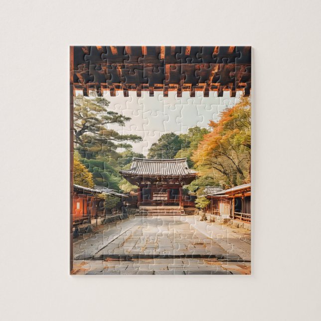 Komorebi - The Sun-Drenched Temple Puzzle (Vertikal)