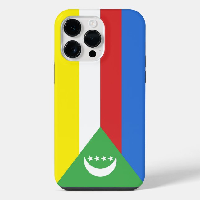 Komoren-Flagge iPhone Hülle (Rückseite)