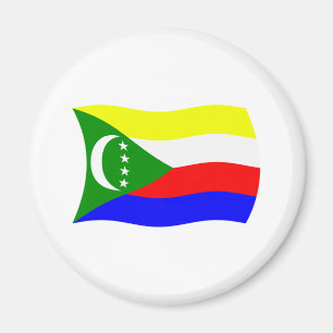 Komoren Flagge Magnet