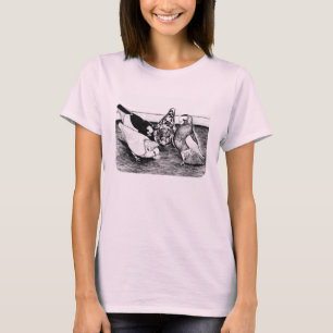 Komorner Tumbler Pigeon Quartett T-Shirt