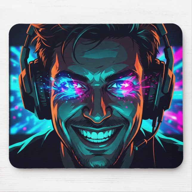 Komp competitiver FPS-Gaming-Kinematik-Headshot Mousepad (Vorne)
