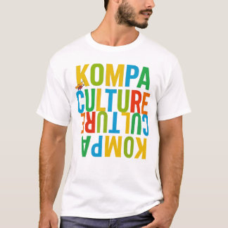Kompa Culture Color Flip – Haitianische Musik & Ku T-Shirt