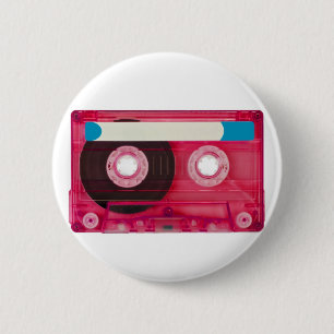 kompakte Audiokassette Button