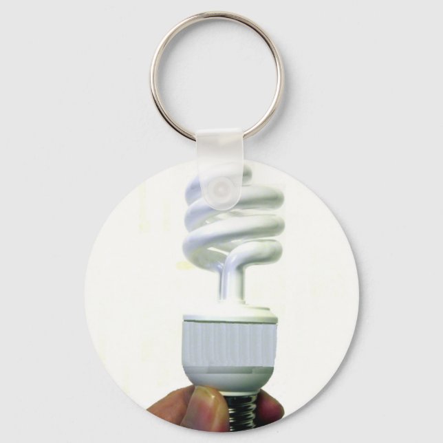 Kompakte Leuchtstofflampe Schlüsselanhänger (Vorderseite)