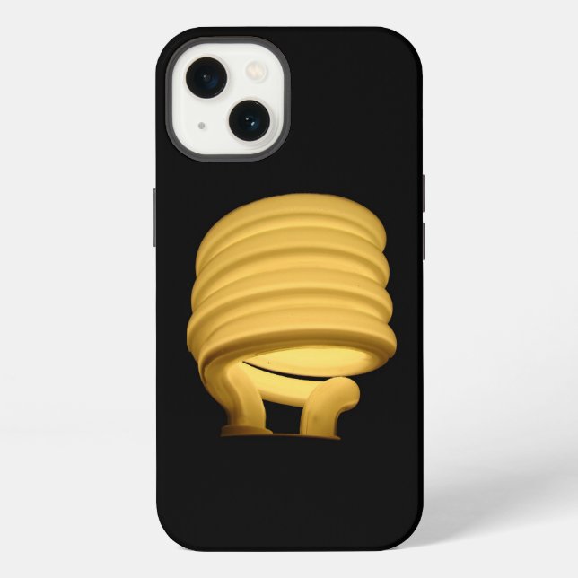 Kompaktleuchtstofflampe iPhone Hülle (Rückseite)