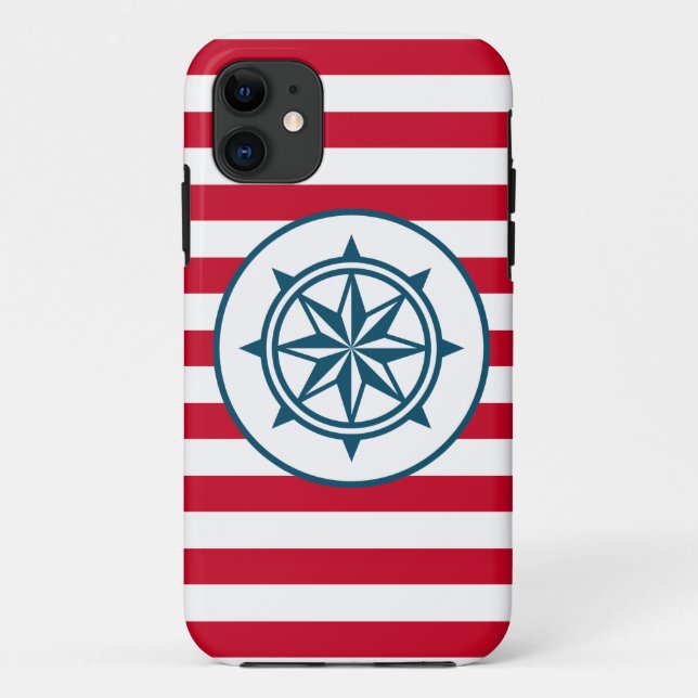 Kompass Case-Mate iPhone Hülle (Rückseite)