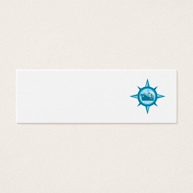 Kompass für Passagierfrachtschiff Ocean Liner (Vorderseite)