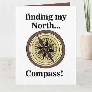 Kompass Instrument Navigationsrichtung Lustig Karte