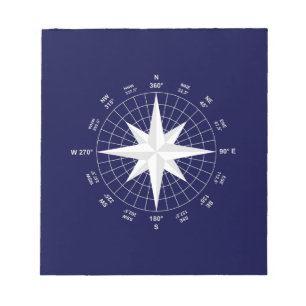Kompass Notizblock