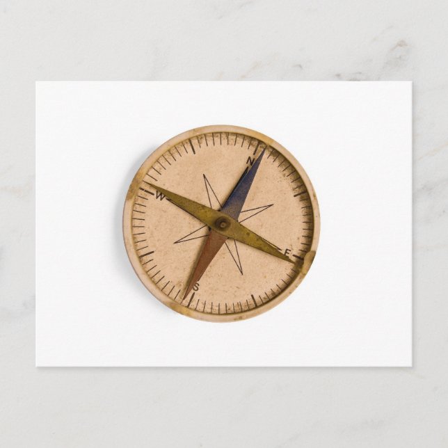 Kompass Postkarte (Vorderseite)