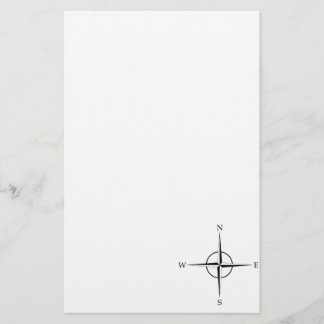 Kompass-Rose Briefpapier
