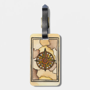 Kompass-Rosen-Gepäck-Umbau Gepäckanhänger