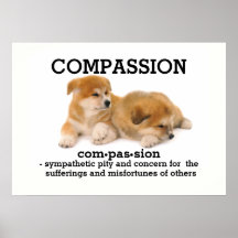 KOMPASSION - Vokabular-Poster