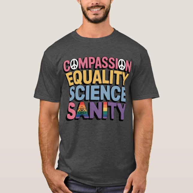 KOMPASSIONSGLEICHSTELLUNG WISSENSCHAFTLICHE SANITÄ T-Shirt (Vorderseite)