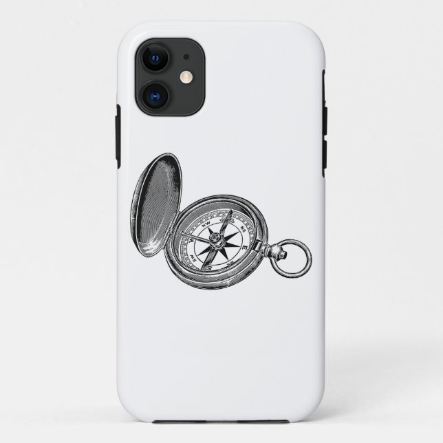 Kompassnavigationsrichtung Case-Mate iPhone Hülle (Rückseite)