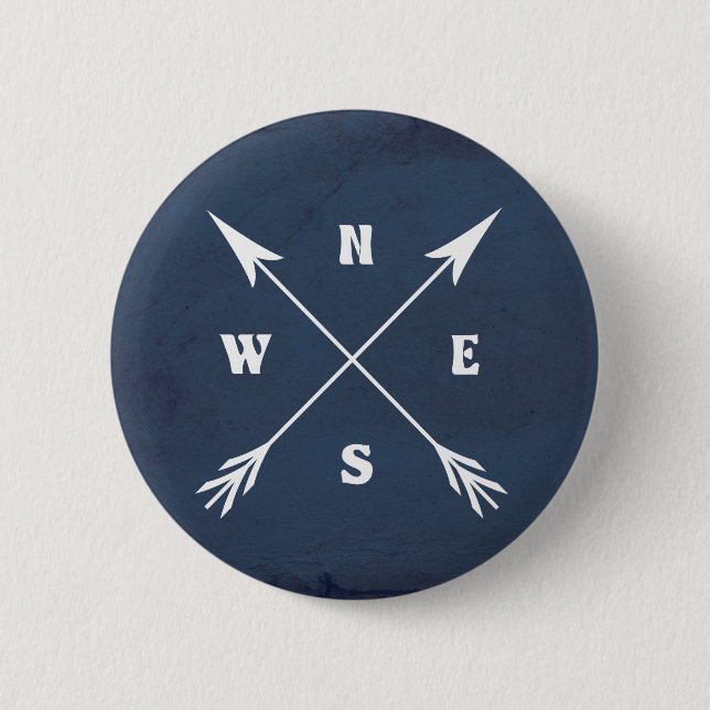 Kompasspfeile Button (Vorderseite)