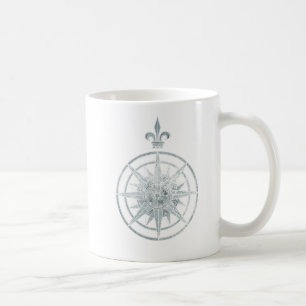 Kompassrose Kaffeetasse