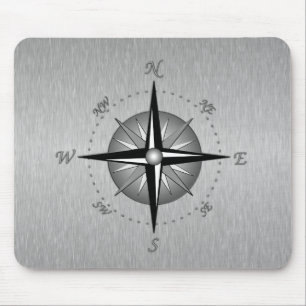 Kompassrose Mousepad