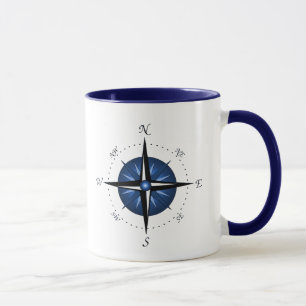 Kompassrose Tasse