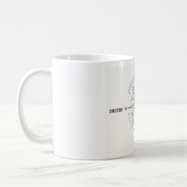 Kompassrose zur Richtungsfindung  Kaffeetasse