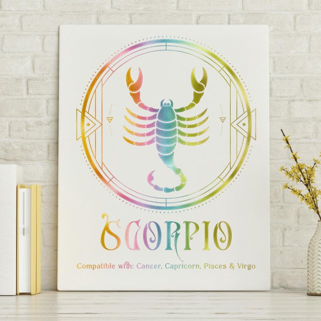 Kompatibilität mit Scorpio Leinwanddruck (Von Creator hochgeladen)