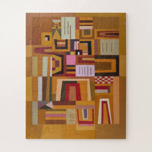 Kompensation, Kandinsky inspirierte geometrische K Puzzle