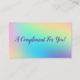 Kompilierungskarte Visitenkarte