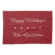 Komplett individualisierbares Handtuch Holidays