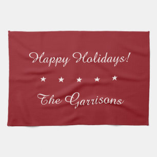 Komplett individualisierbares Handtuch Holidays