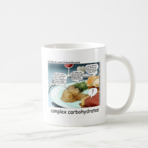Komplex Carbohydrates Funny Mugs Cards T-Shirts et Kaffeetasse