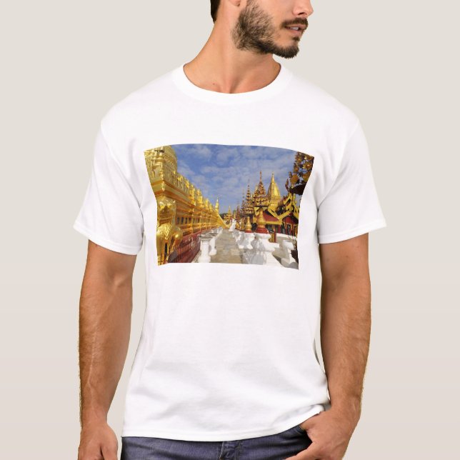 Komplex Shwezigon Pagoda in Bagan (Pagan), T-Shirt (Vorderseite)
