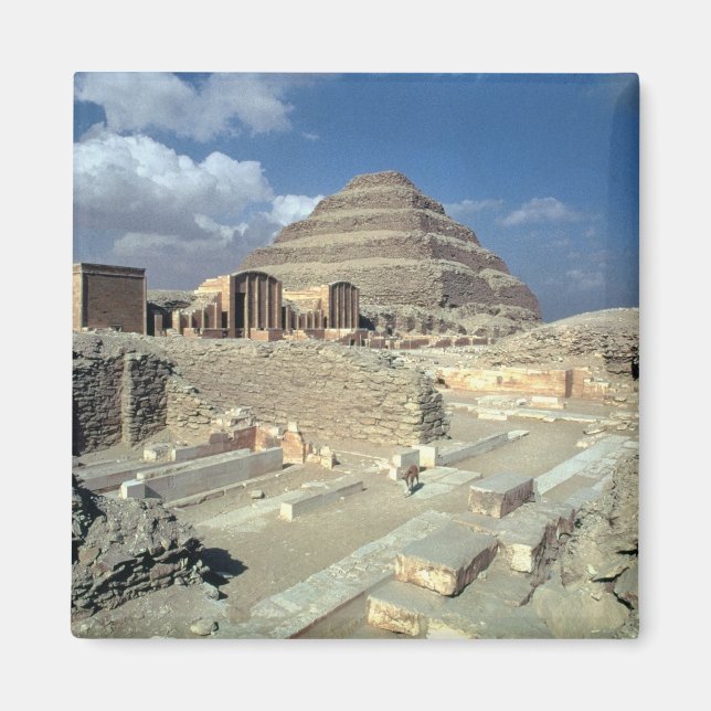 Komplex von Djoser einschließlich der Schrittpyram Magnet (Vorne)