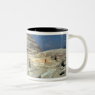 Komplex von Djoser einschließlich die Zweifarbige Tasse