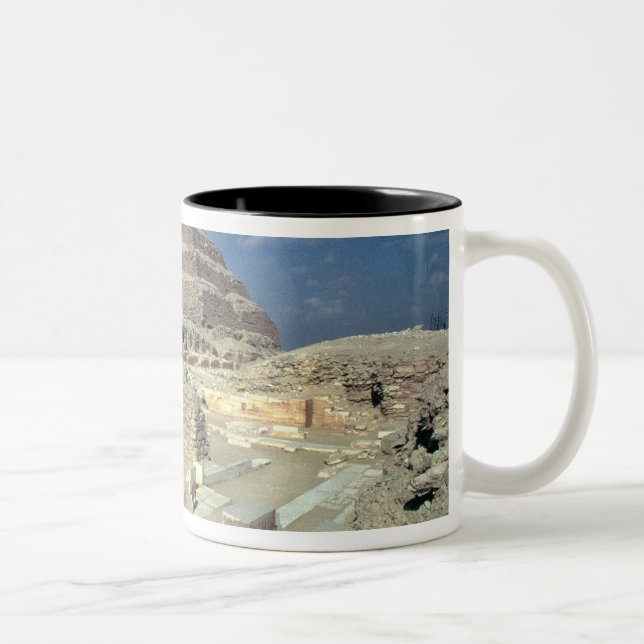 Komplex von Djoser einschließlich die Zweifarbige Tasse (Rechts)