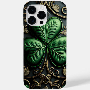 KOMPLEXE DUNKELGRÜNE IRISCHE SHAMROCKS Case-Mate iPhone 14 PRO MAX HÜLLE