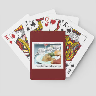 Komplexe Kohlenhydrate Lustige Philosophie Foodie  Spielkarten