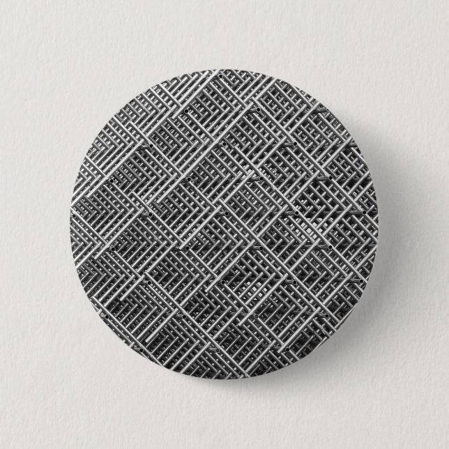 Komplexe Metallstruktur Button (Vorderseite)