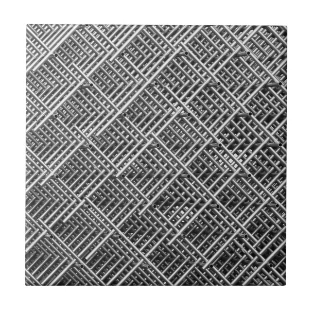 Komplexe Metallstruktur Fliese (Vorderseite)