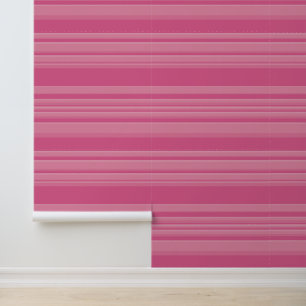 Komplexe Streifen in Rosa Tapete