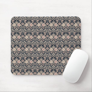 Komplexes, ausgefeiltes Blumen-Spitzen-Design Mousepad