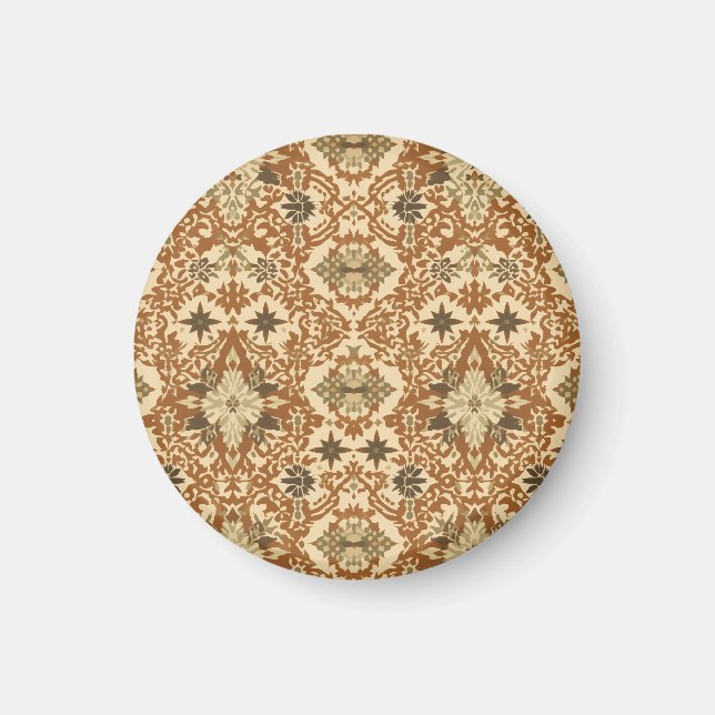 Komplexes Bohemian-Ethnik-Design Magnet (Vorne)