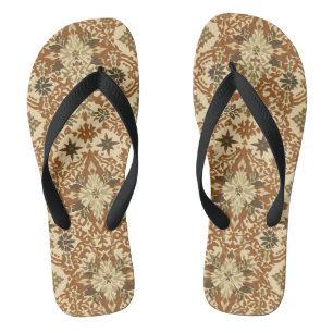 Komplexes Bohemien-Ethnik Flip Flops