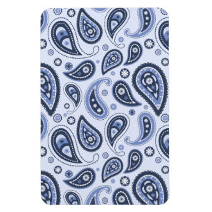 Komplexes florales Paisley-Druckdesign Magnet