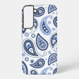 Komplexes florales Paisley-Druckdesign Samsung Galaxy Hülle