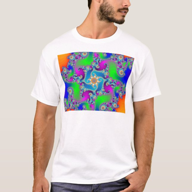 Komplexes Fraktalmuster: T-Shirt (Vorderseite)