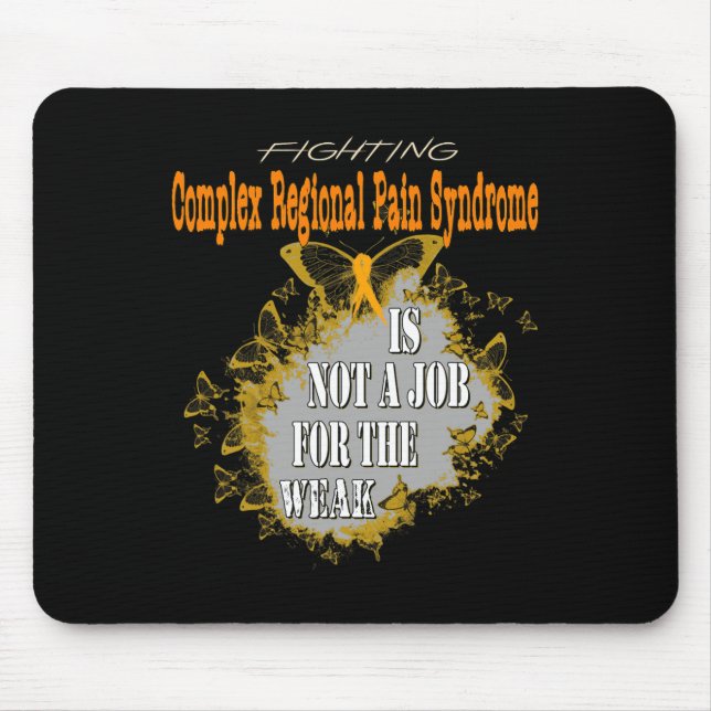 Komplexes regionales Schmerzsyndrom Bewusstsein 4 Mousepad (Vorne)