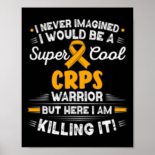 Komplexes regionales Schmerzsyndrom Coole Crps War Poster