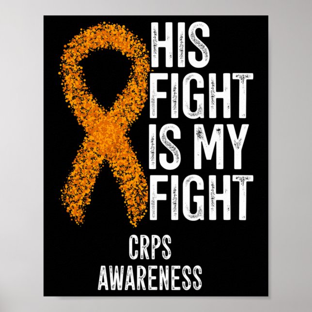 Komplexes regionales Schmerzsyndrom Sein Kampf ist Poster (Vorne)